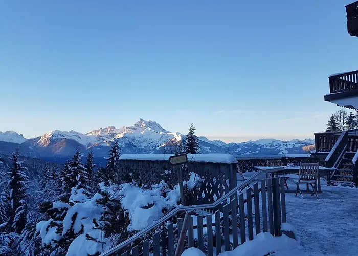 Domaine De La Croix De Javernaz شقة *